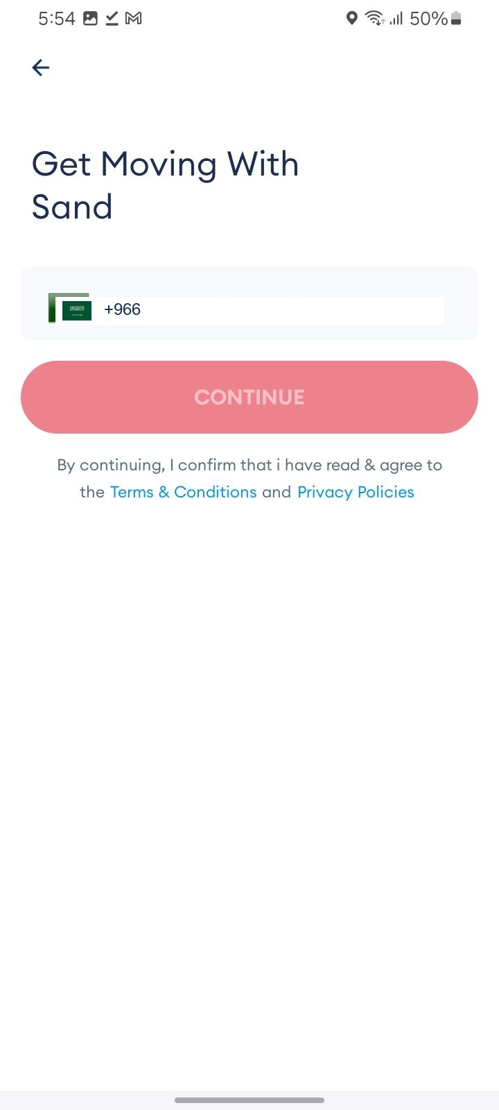 Rider App Screen 1